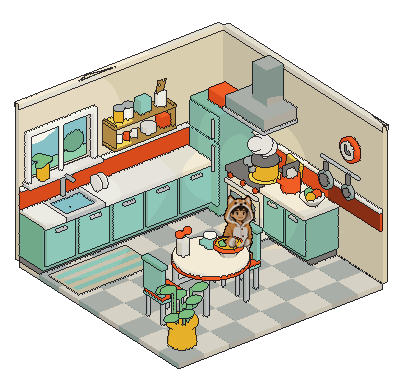 shiba, eating